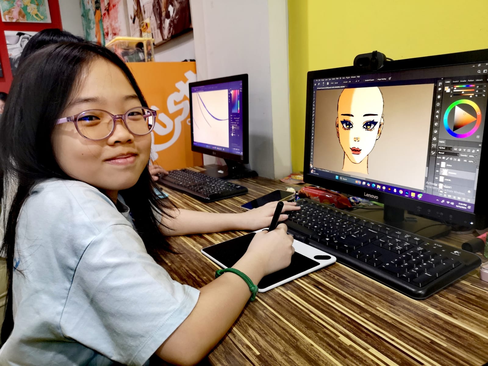 Kursus Gambar Anak Brush Studio